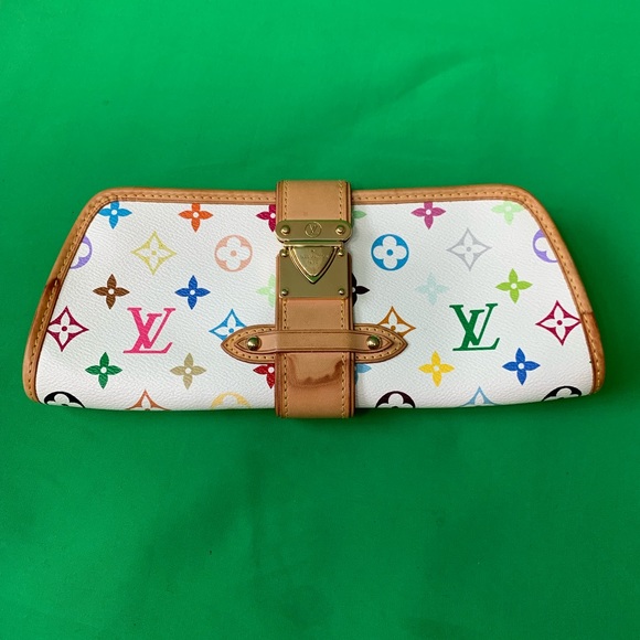 **SOLD**Louis Vuitton Multicolor Shirley Clutch - Picture 2 of 8